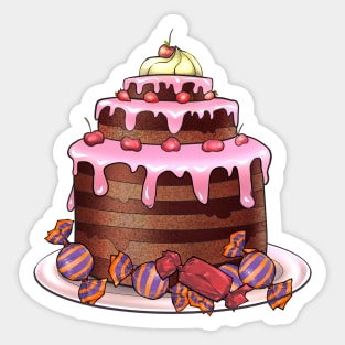 Yummy Cake Sticker